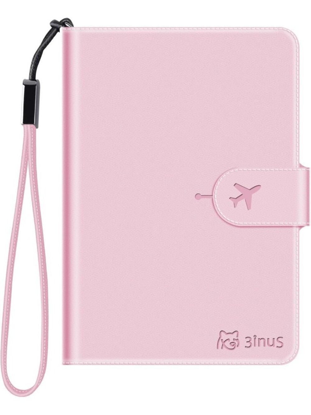 Travel Passport Holder with RFID Blocking, Waterproof, 4 Card Slots & Wireless